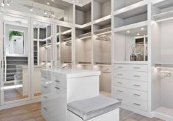 Stylish Elegant Walk In Closet Photos