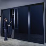 Stylish Glass Closet Doors Picture