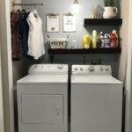 Stylish Laundry Closet Shelving Pic