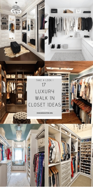 Stylish Luxury Walk In Closet Ideas Images