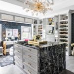 Stylish Marble Walk In Closet Image