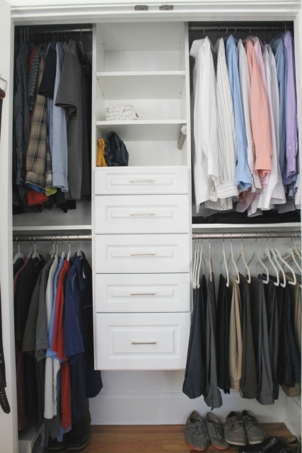 Stylish Marie Kondo Walk In Closet Photo