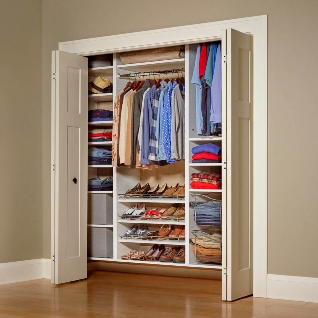 Stylish No Door Closet Ideas Pic