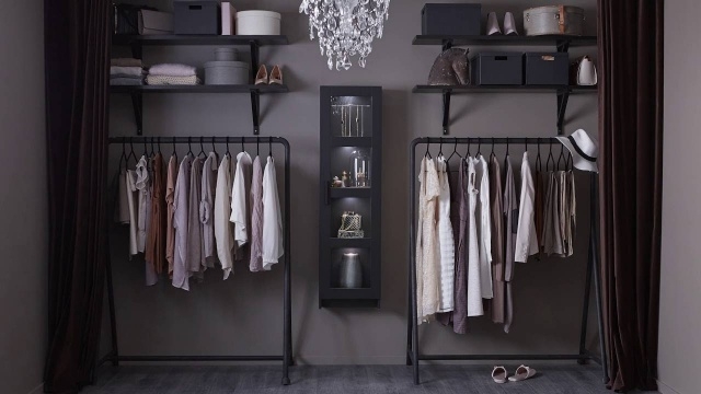 Stylish Open Closet Design Image