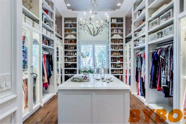 Stylish Open Walk In Closet Image
