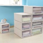 Stylish Plastic Clothes Storage Pic