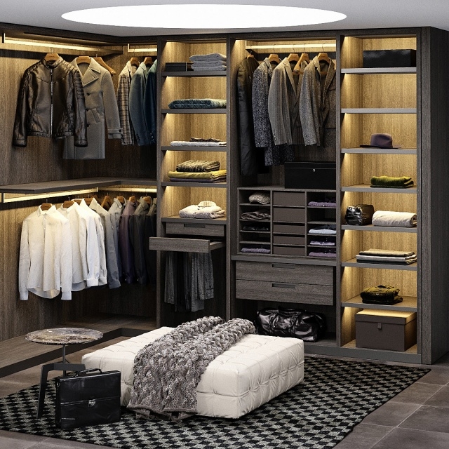 Stylish Poliform Senzafine Wardrobe Pictures