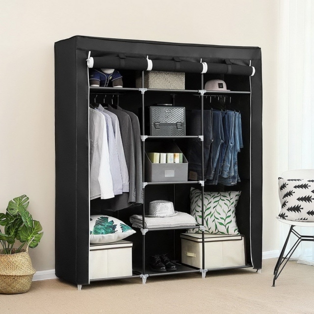 Stylish Portable Clothes Wardrobe Photo