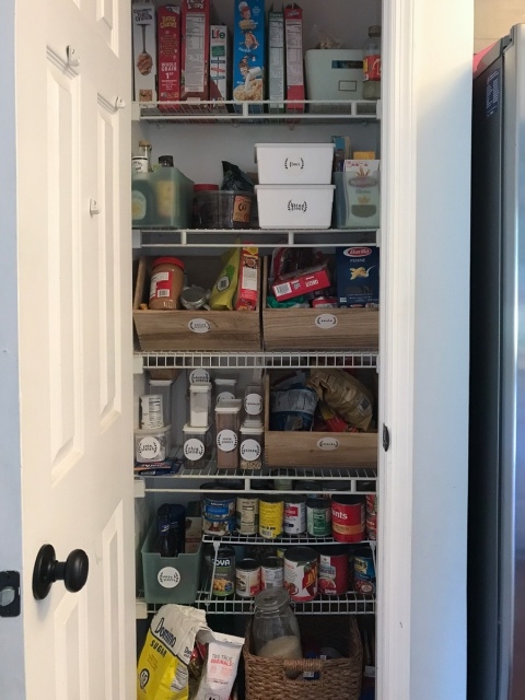 Stylish Small Pantry Closet Image