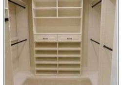 Stylish Small Square Walk In Closet Ideas Pics