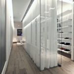 Stylish Walk In Closet Curtain Pics