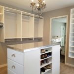Stylish Walk In Closet Island Picture