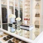 Stylish Walk In Closet With Makeup Area Image