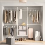 Stylish Wardrobe Hanging Rail Systems Pic