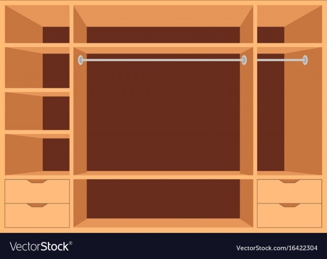 Stylish Wardrobe Shelf Design Photos