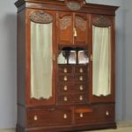 Top Antique Wardrobe With Mirror Pics