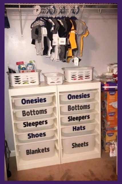 Top Baby Clothes Organizer Ideas Picture