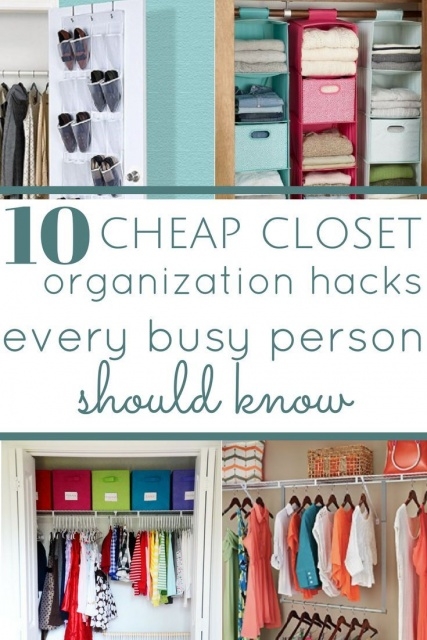 Top Cheap Closet Organization Ideas Images