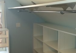 Top Closet Organization Ideas For Slanted Roof Attic Space Pictures