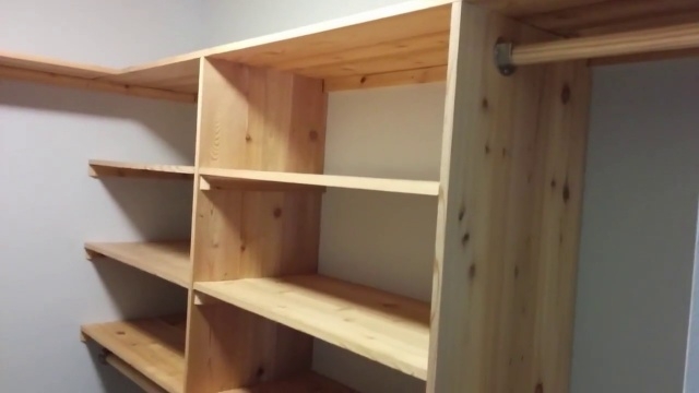 Top Diy Wood Closet Shelves Images