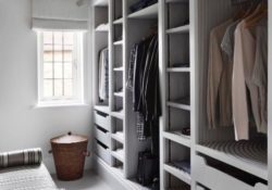 Top Grey Walk In Closet Image