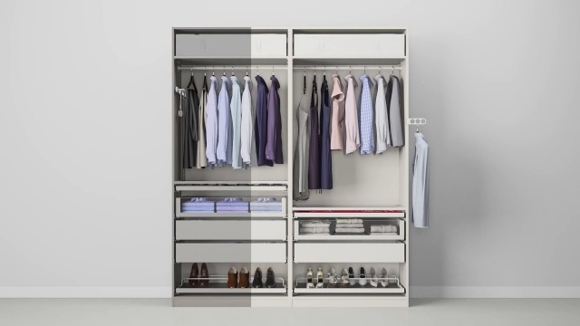 Top Ikea Pax Wardrobe Interior Ideas Image