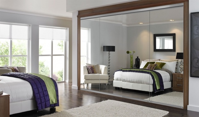 Top Mirror Closet Doors Picture