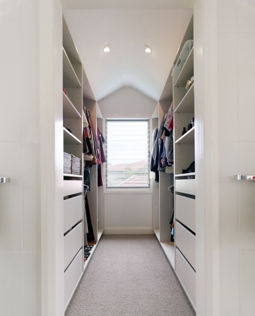 Top Small Walk In Closet With Window Photo