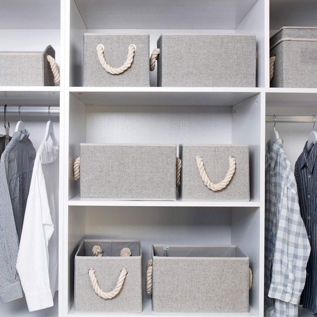 Unique Closet Storage Boxes Picture