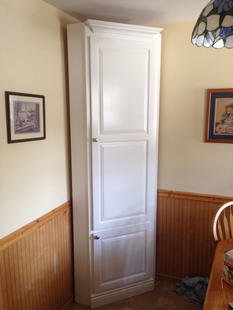 Unique Corner Broom Closet Pics