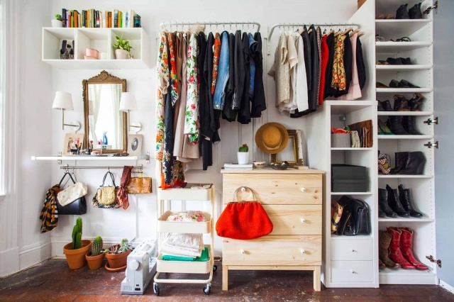 Unique Open Closet Ideas For Small Spaces Pics