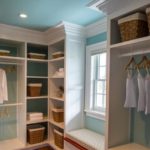 Unique Small Walk In Closet With Window Pics