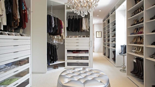 Unique Walk In Closet Interior Design Pictures
