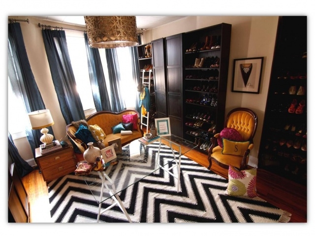 Unique Walk In Closet Office Combo Photo