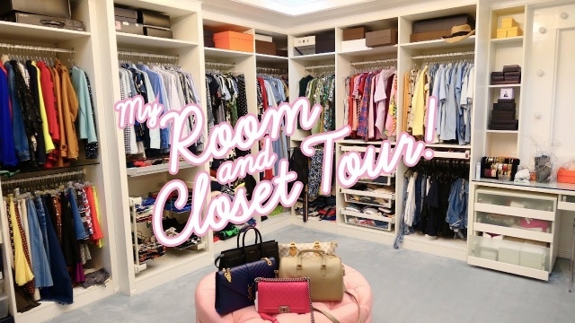 Unique Walk In Closet Tour Pictures
