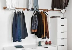Wonderful Hanging Clothes Storage Ideas Picture