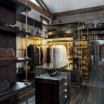 Wonderful Industrial Walk In Closet Pic