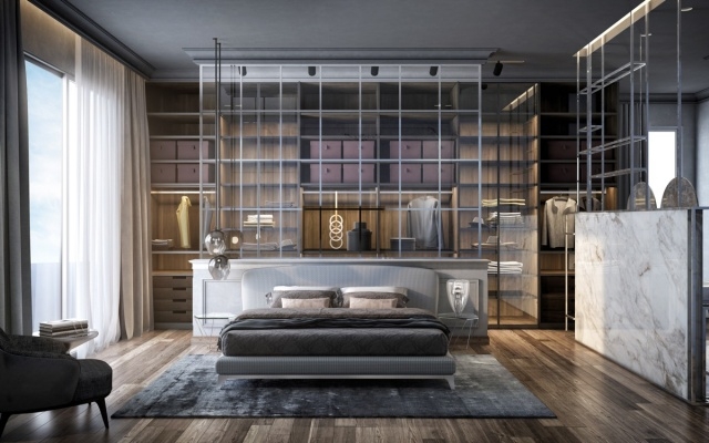 Wonderful Walk In Closet Glass Pictures